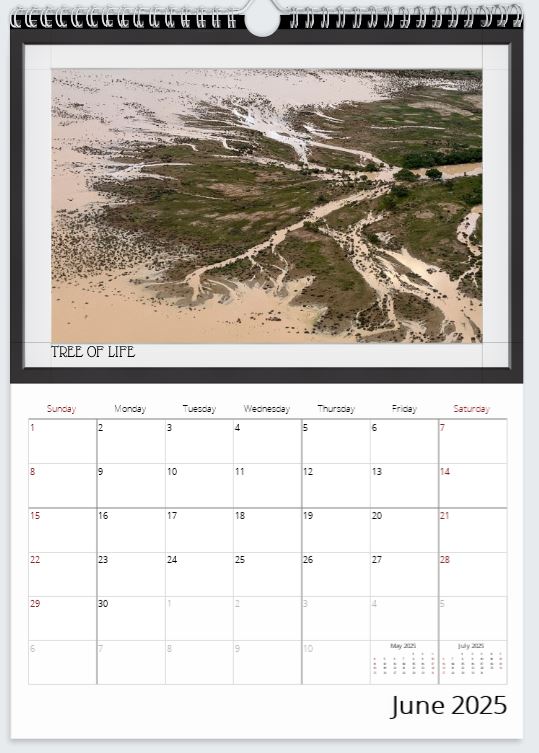 2025 Birdsville Calendar  (Queensland, Australia)