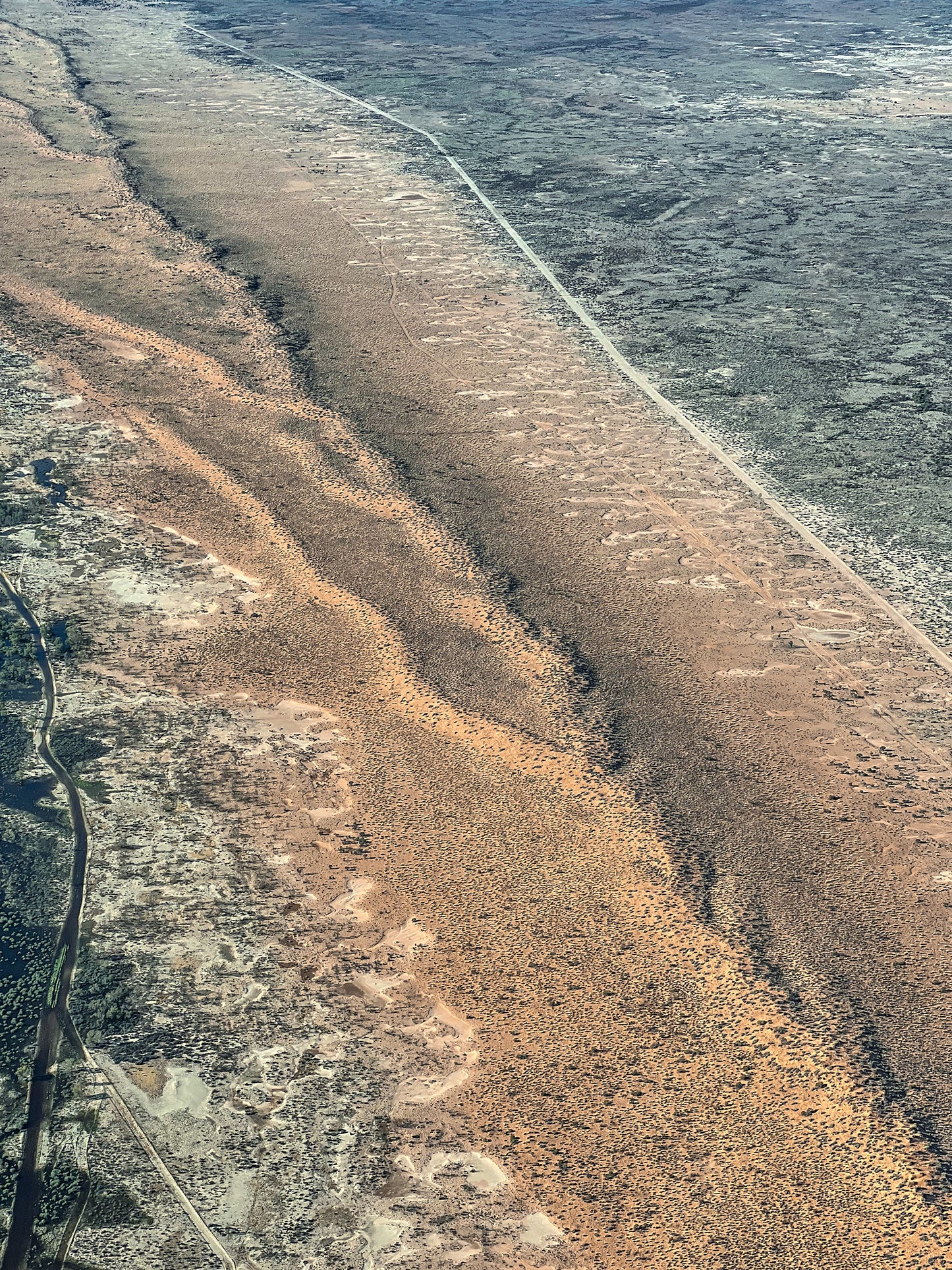 THE ROAD & THE SAND DUNE