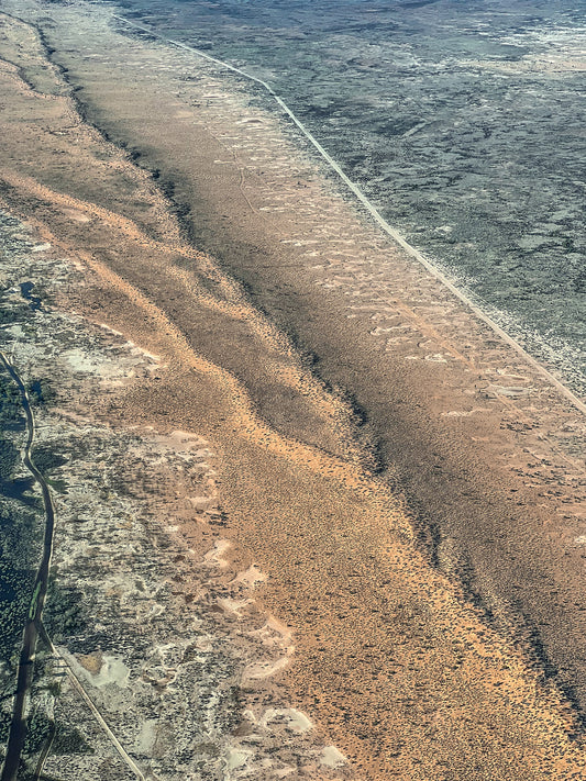 THE ROAD & THE SAND DUNE